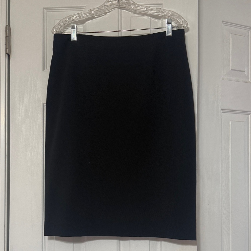 Worthington Classic Black Pencil Skirt Size US 12